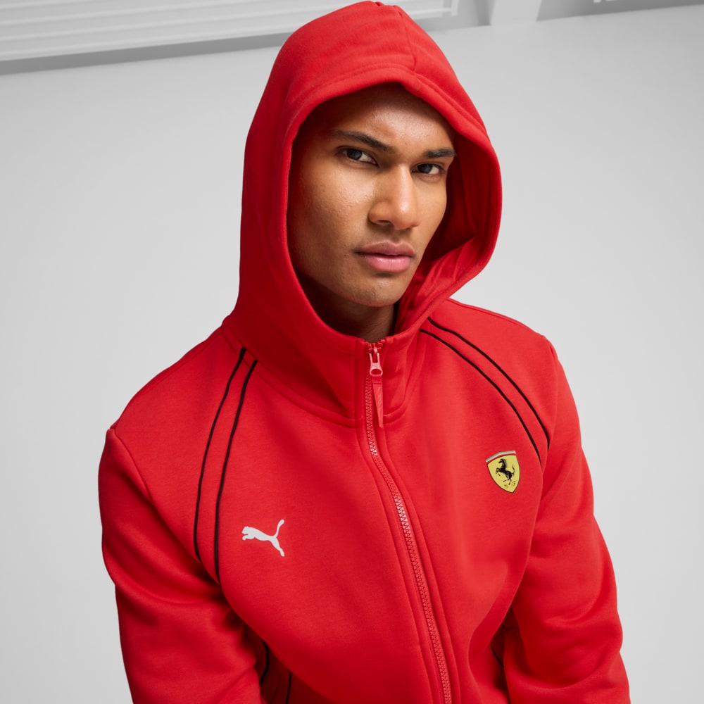 Imagen PUMA Polerón con capucha para hombre Scuderia Ferrari Race #2