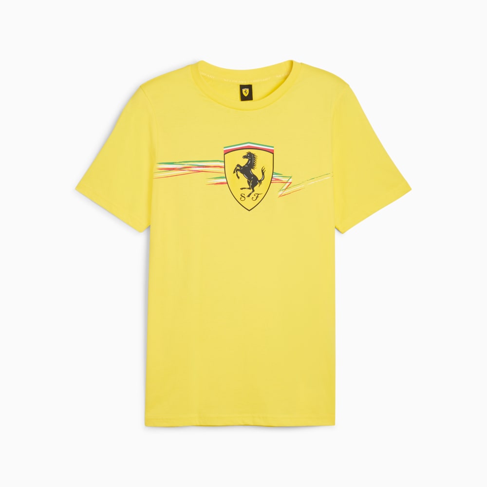Imagen PUMA Polera Scuderia Ferrari Race Big Shield para hombre #1