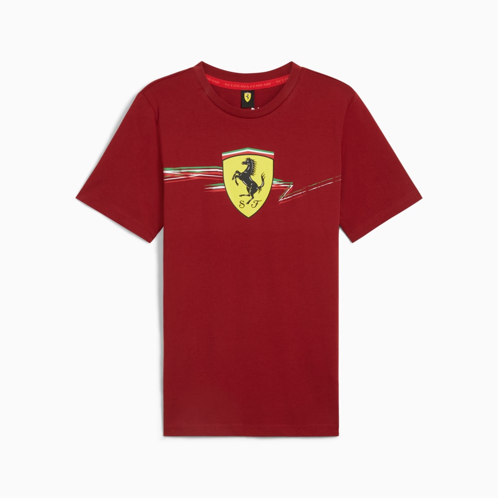 Imagen PUMA Polera Scuderia Ferrari Race Big Shield para hombre #1