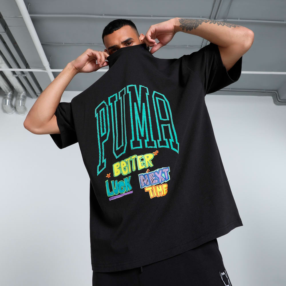 Зображення Puma Футболка Getting Crafty Basketball Tee 2 Unisex #1: Puma Black