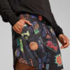 Изображение Puma Шорты Getting Crafty Mesh Basketball Shorts Unisex #2: Puma Black