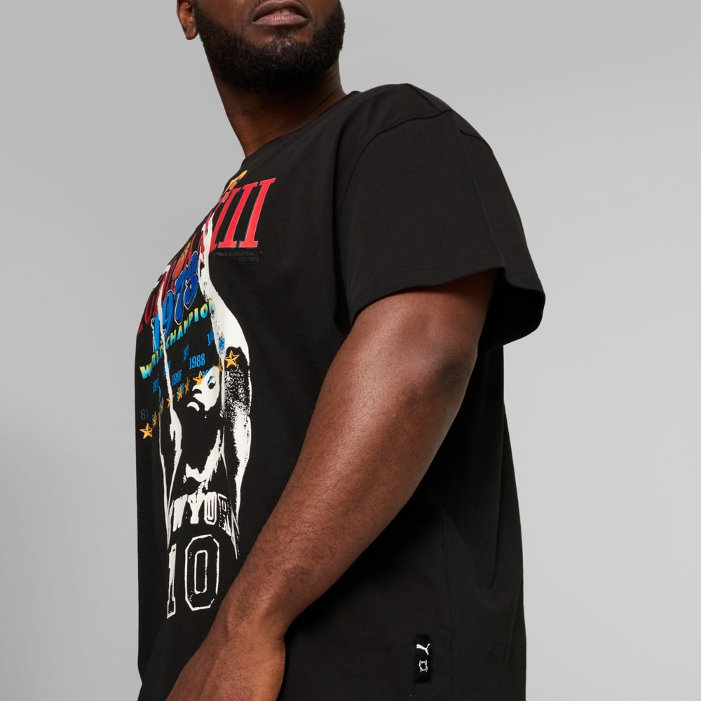 Зображення Puma Футболка Crowd Craze Basketball Tee 1 Men #2: Puma Black