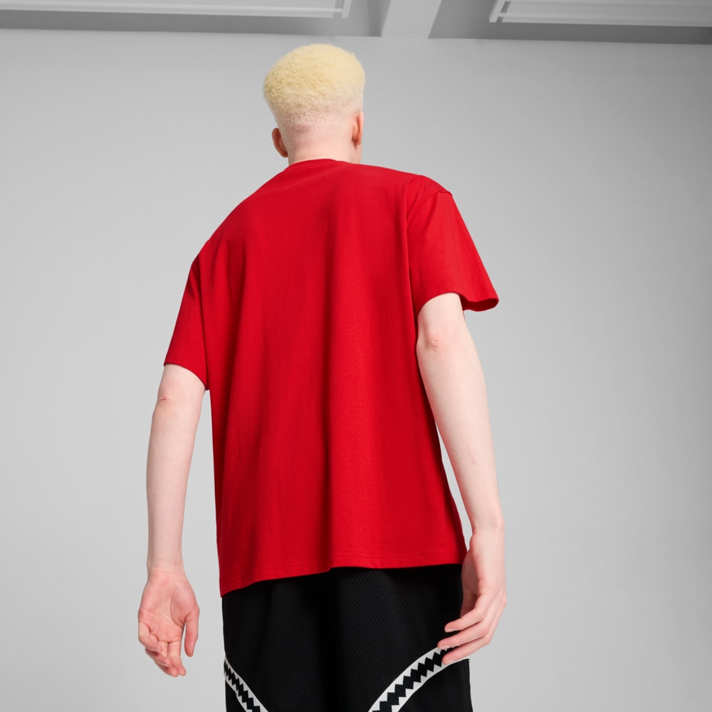 Изображение Puma Футболка Crowd Craze Basketball Tee 2 Men #2: For All Time Red