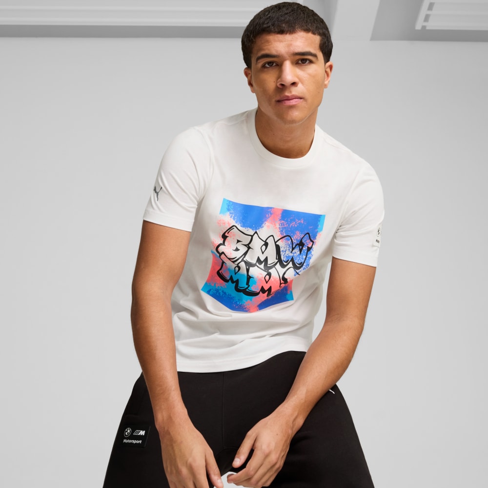 Imagen PUMA Polera estampada BMW M Motorsport Neon Energy para hombre #1