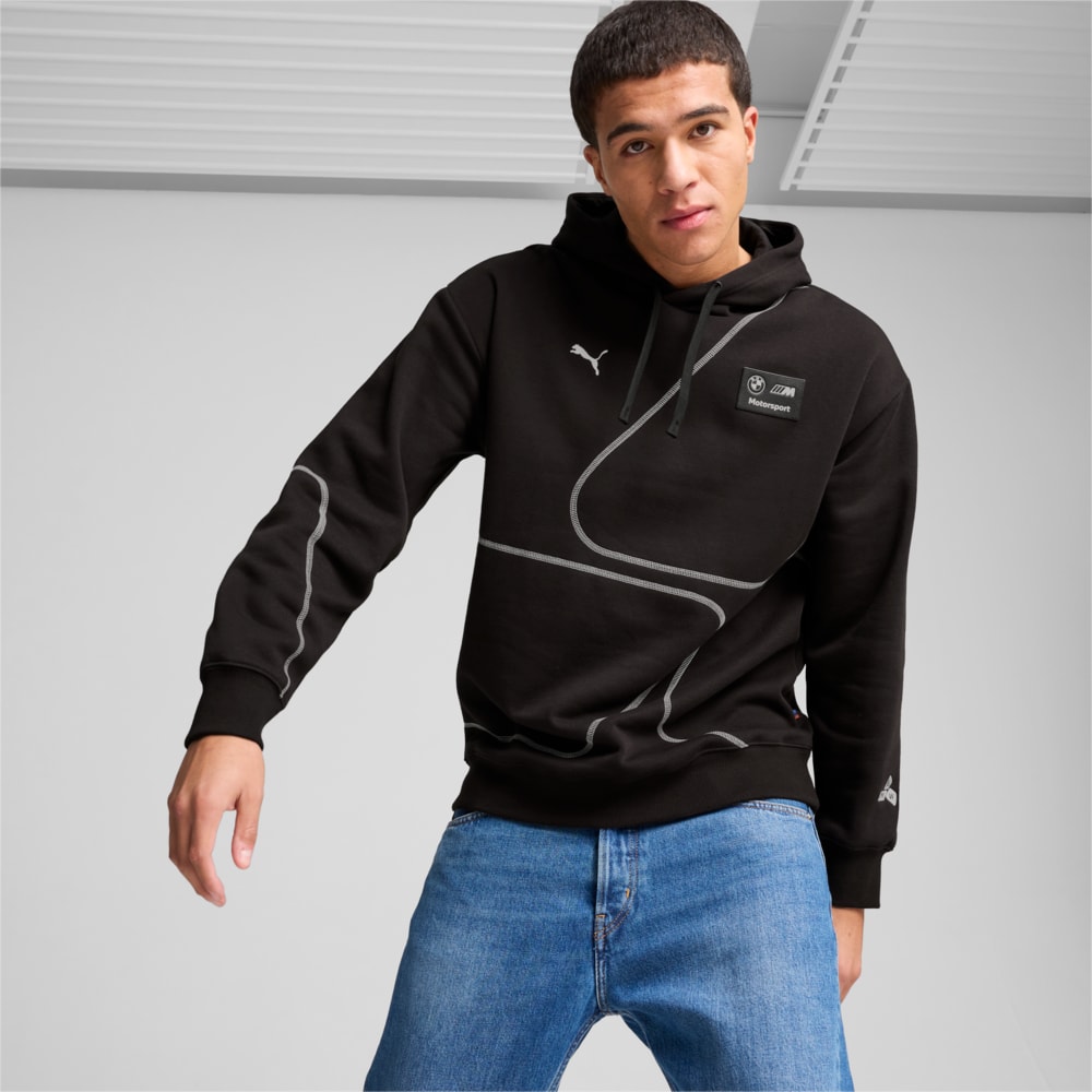 Изображение Puma Худи BMW M Motorsport Statement Hoodie Men #1: Puma Black