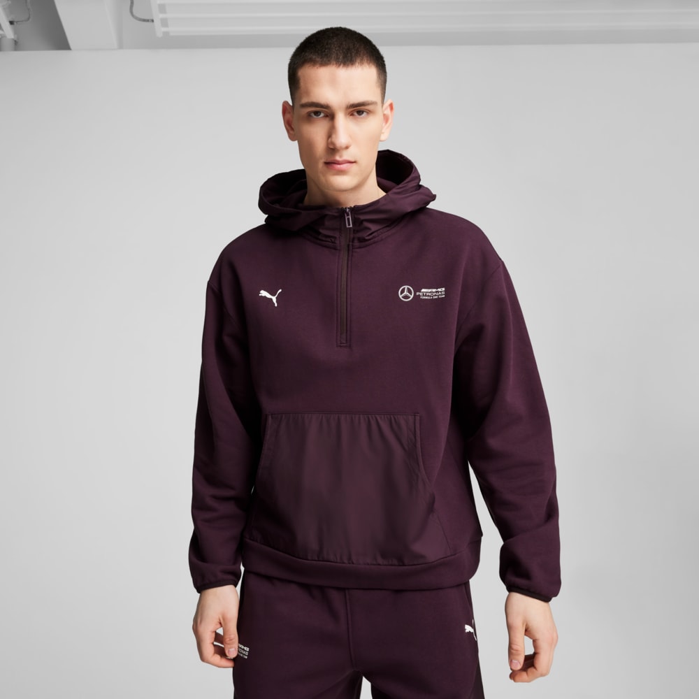 Изображение Puma Худи Mercedes-AMG Petronas F1® Statement Hoodie Men #1: Midnight Plum