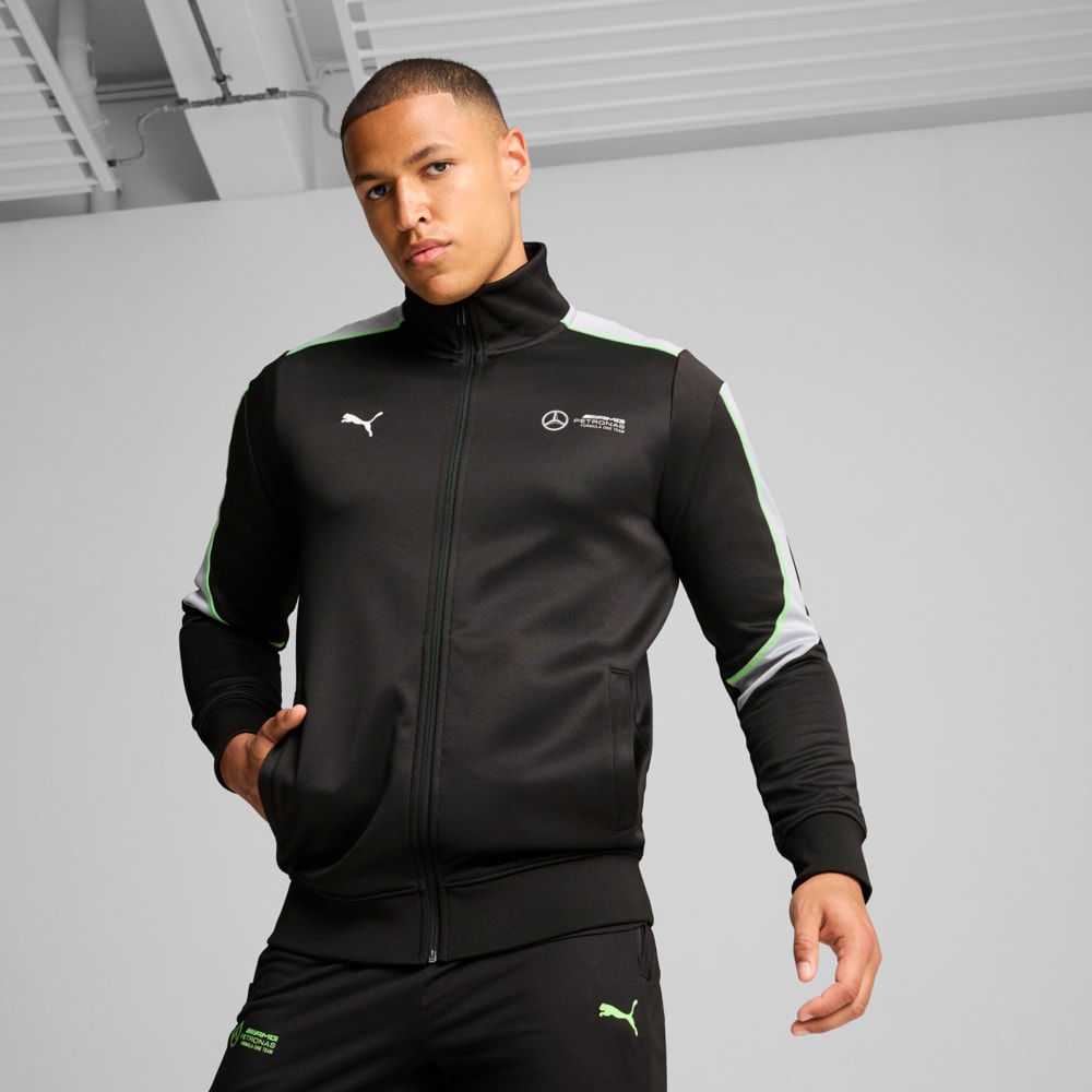 Зображення Puma Кофта Mercedes-AMG Petronas F1® MT7+ Track Jacket Men #1: Puma Black