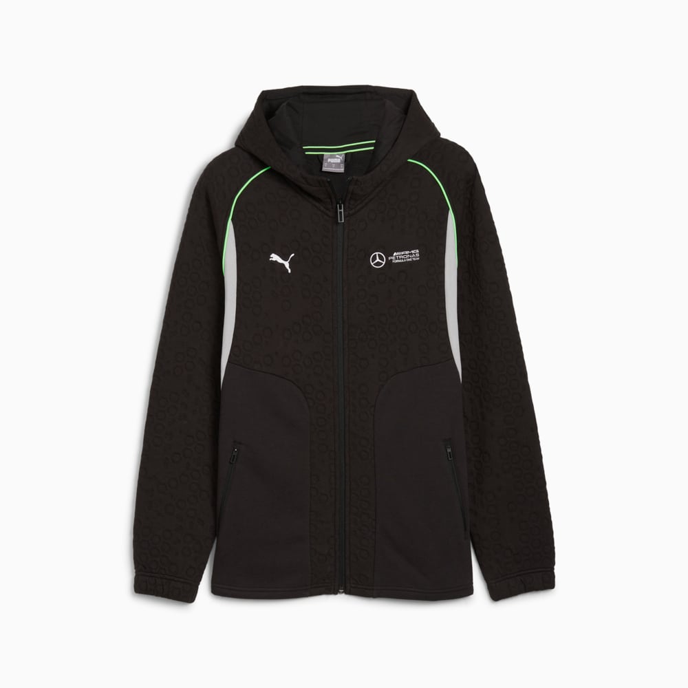 Chaqueta Deportiva Con Gorro Mercedes Amg Petronas F1 para Hombre Negro Puma