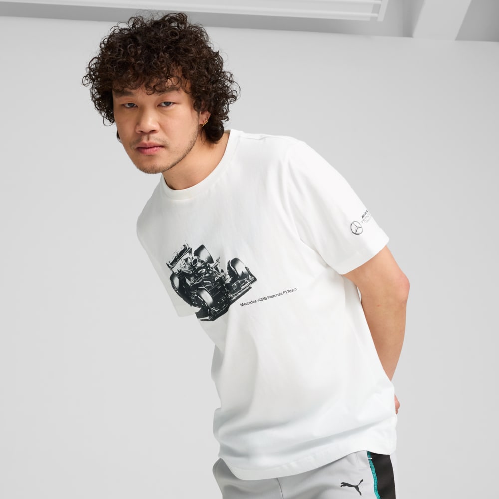Изображение Puma Футболка Mercedes-AMG Petronas F1® ESS Car Graphic Tee Men #1: Puma White