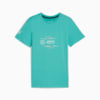 Изображение Puma Детская футболка Mercedes-AMG Petronas F1® Logo Tee Youth #5: Sheen Green
