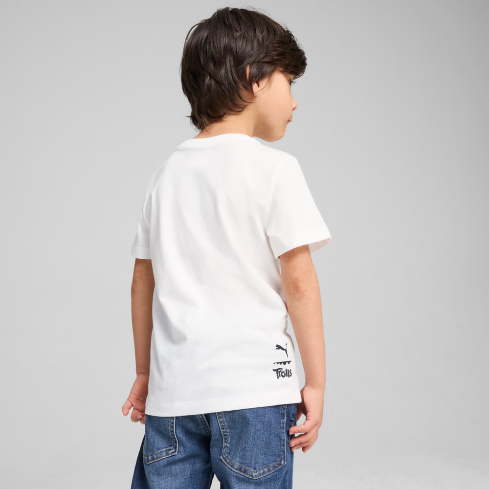 Изображение Puma Детская футболка PUMA x TROLLS Tee Kids #2: Puma White