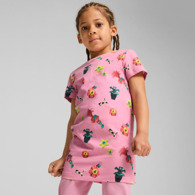 Imagen PUMA Polera con estampado integral PUMA x TROLLS para niñas