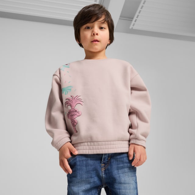 Imagen PUMA Polera PUMA x TROLLS Graphic Crew para niños