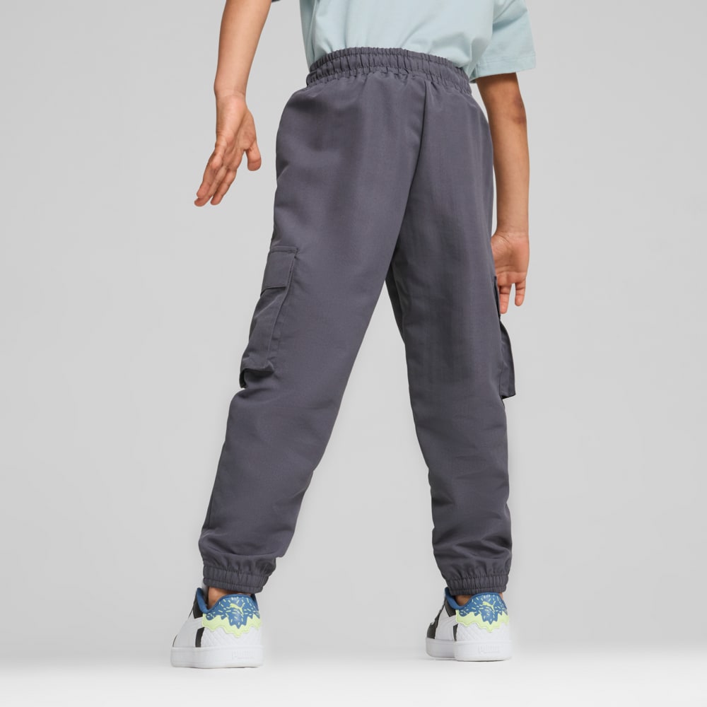 Зображення Puma Дитячі штани PUMA x TROLLS Cargo Pants Kids #2: Galactic Gray