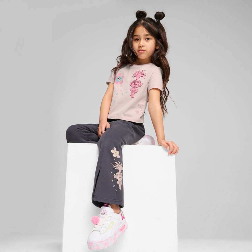 Polera manga corta PUMA x TROLLS Graphic para ninos