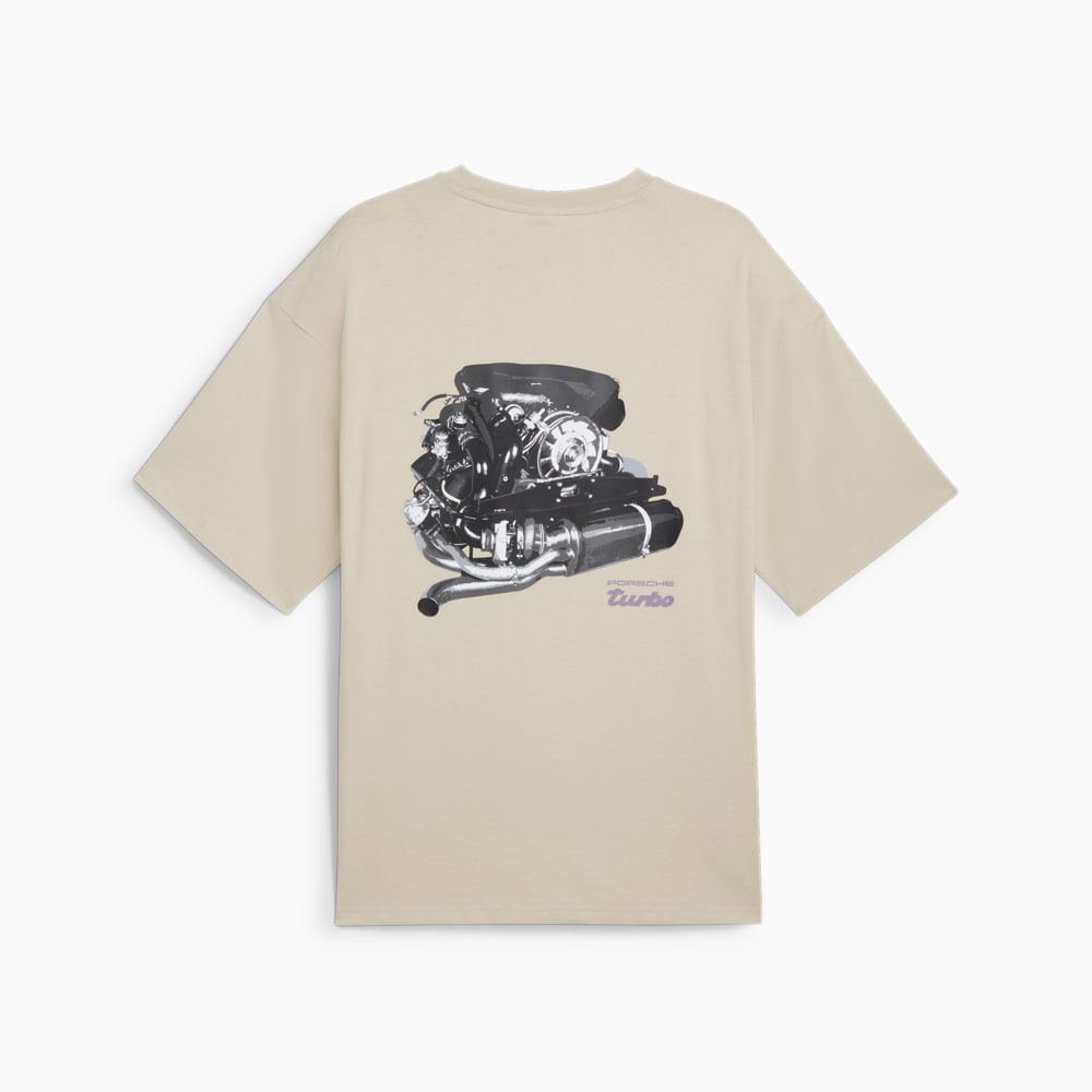 Изображение Puma Футболка Porsche Legacy Statement Graphic Tee Men #2: Desert Dust