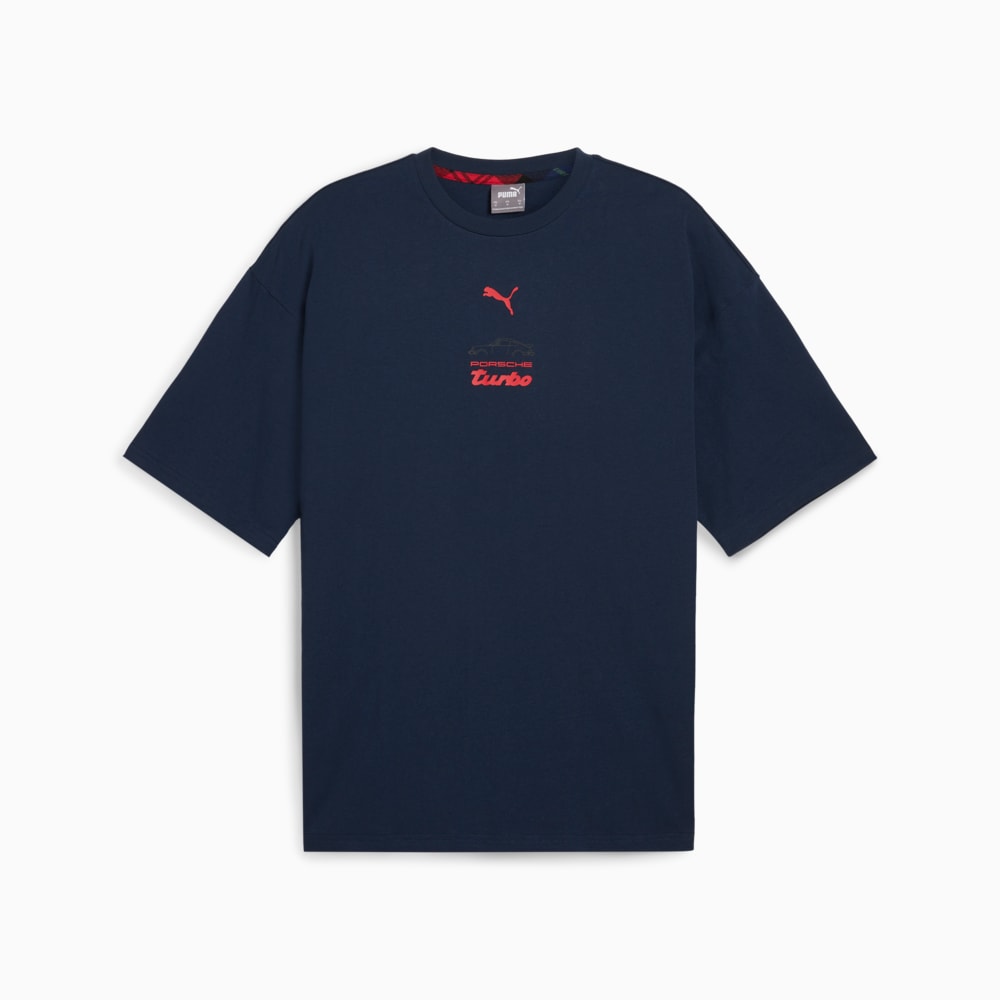 Изображение Puma Футболка Porsche Legacy Statement Graphic Tee Men #1: Club Navy