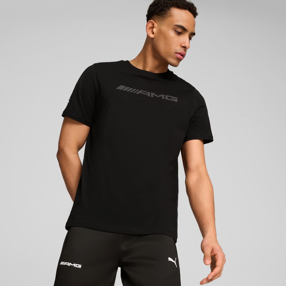 Зображення Puma Футболка Mercedes-AMG Motorsport Logo Tee Men #1: Puma Black