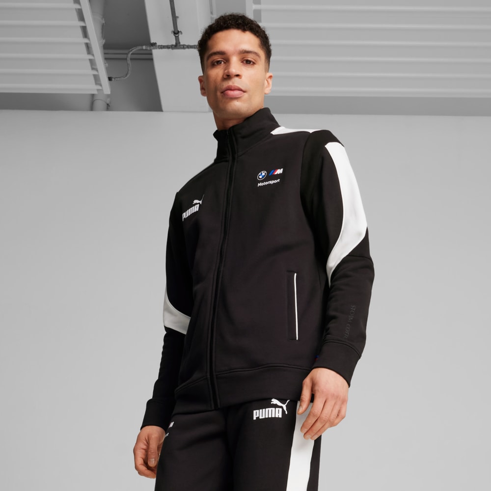 Зображення Puma Кофта BMW M Motorsport MT7+ Sweat Jacket Men #1: Puma Black