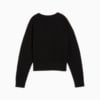 Изображение Puma Свитшот T7 Knitted V-Neck Crew Women #7: Puma Black