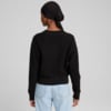 Изображение Puma Свитшот T7 Knitted V-Neck Crew Women #4: Puma Black