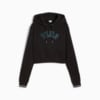 Изображение Puma Худи CLASSICS Relaxed Hoodie Women #6: Puma Black