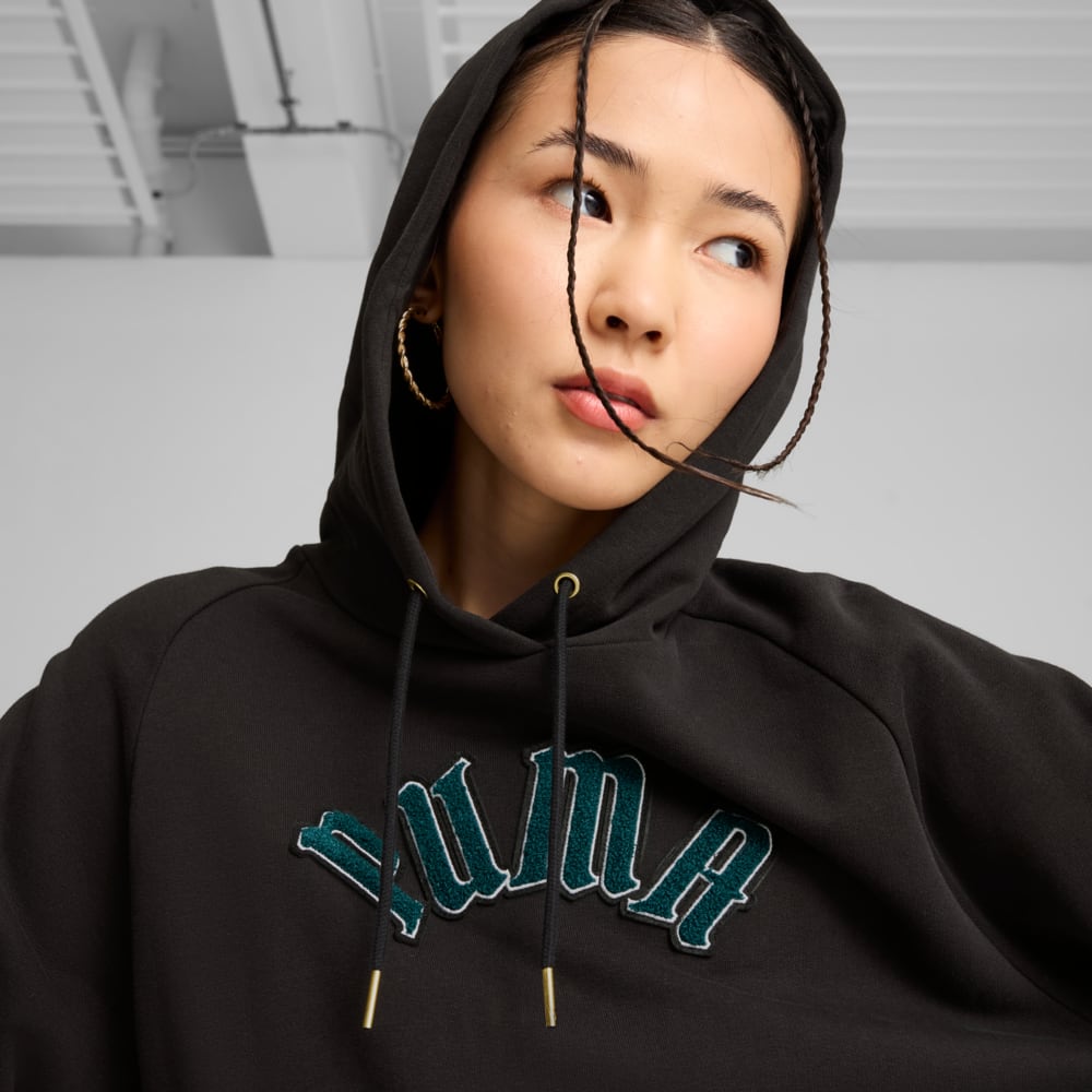 Image PUMA Moletom com Capuz CLASSICS Relaxed Feminino #1