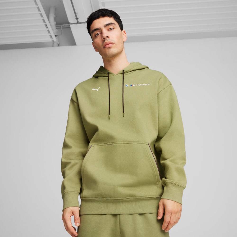 Изображение Puma Худи BMW M Motorsport ESS+ Fleece Hoodie Men #1: Calming Green