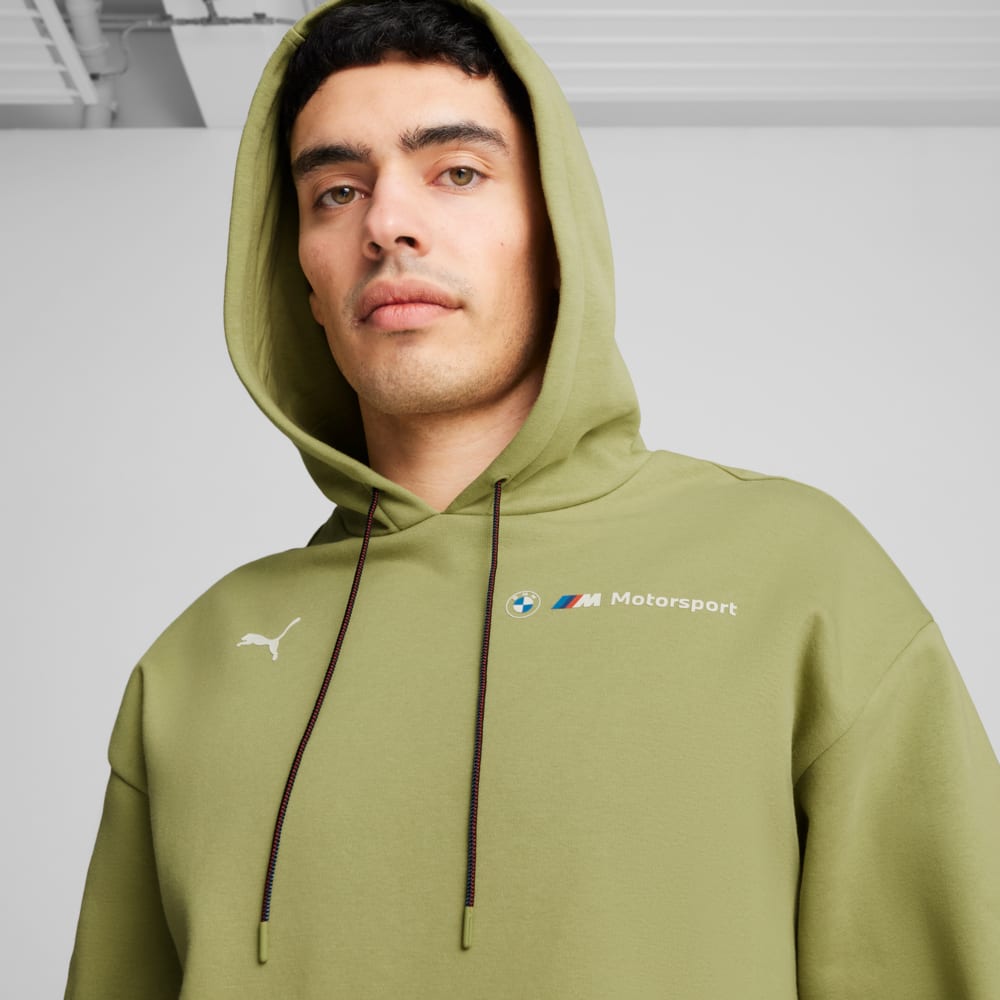 BMW M Motorsport ESS Fleece Hoodie Men Calming Green Puma 627498 05