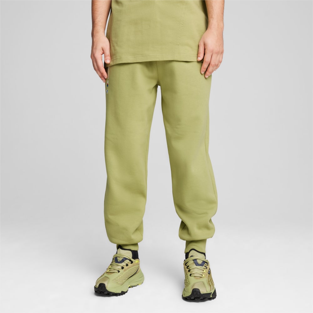 Изображение Puma Брюки BMW M Motorsport ESS+ Fleece Pants Men #1: Calming Green