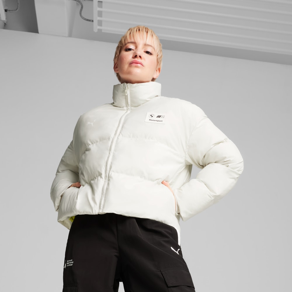 Изображение Puma Куртка BMW M Motorsport Statement Jacket Women #1: Vapor Gray