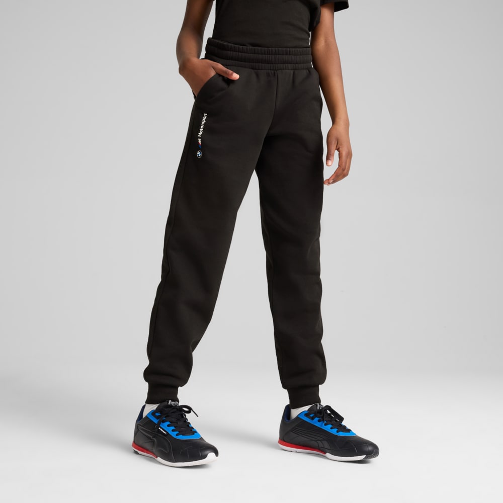 Зображення Puma Дитячі штани BMW M Motorsport ESS+ Pants Youth #1: Puma Black