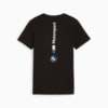 Изображение Puma Детская футболка BMW M Motorsport ESS+ Logo Tee Youth #6: Puma Black