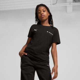 Изображение Puma Детская футболка BMW M Motorsport ESS+ Logo Tee Youth