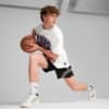 Изображение Puma Футболка Crowd Craze Basketball Tee Men #3: Puma White
