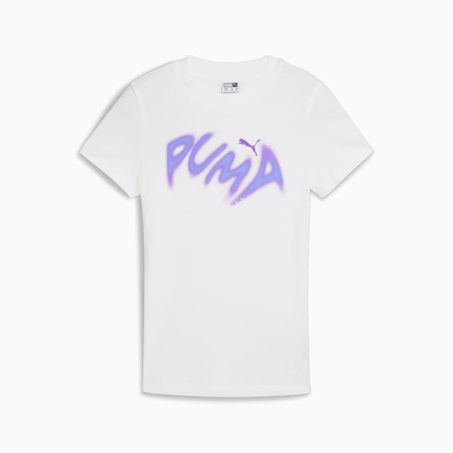 Imagen PUMA Polera GRAPHICS Warped juvenil
