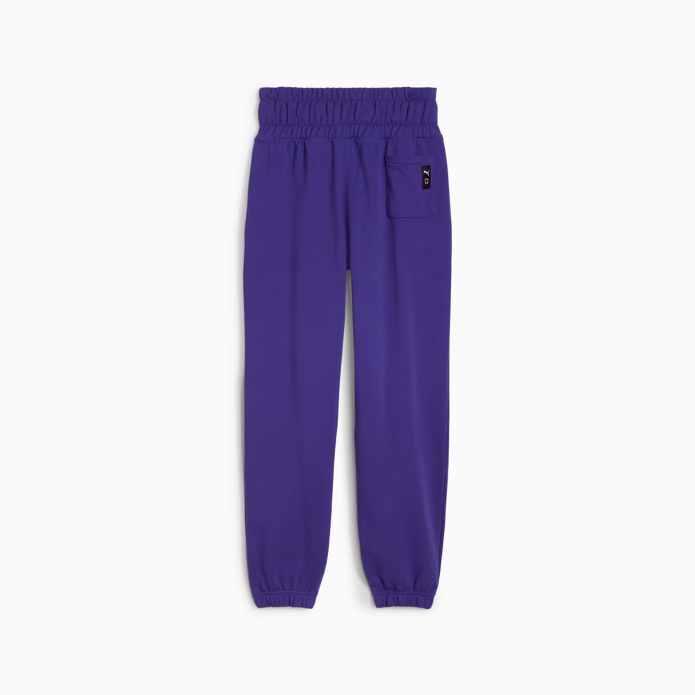 Изображение Puma Брюки спортивные Pivot Basketball Sweat Pants Women #2: Lapis Lazuli