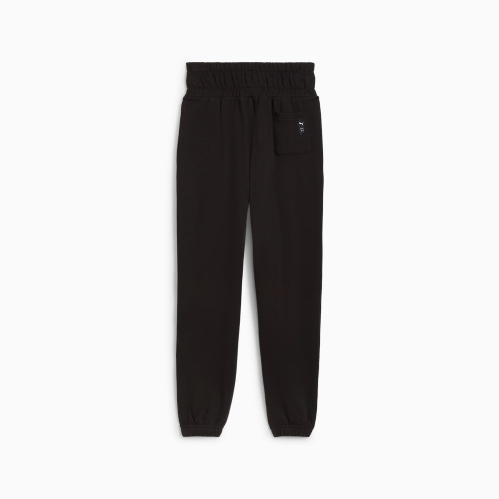 Изображение Puma Брюки спортивные Pivot Basketball Sweat Pants Women #2: Puma Black