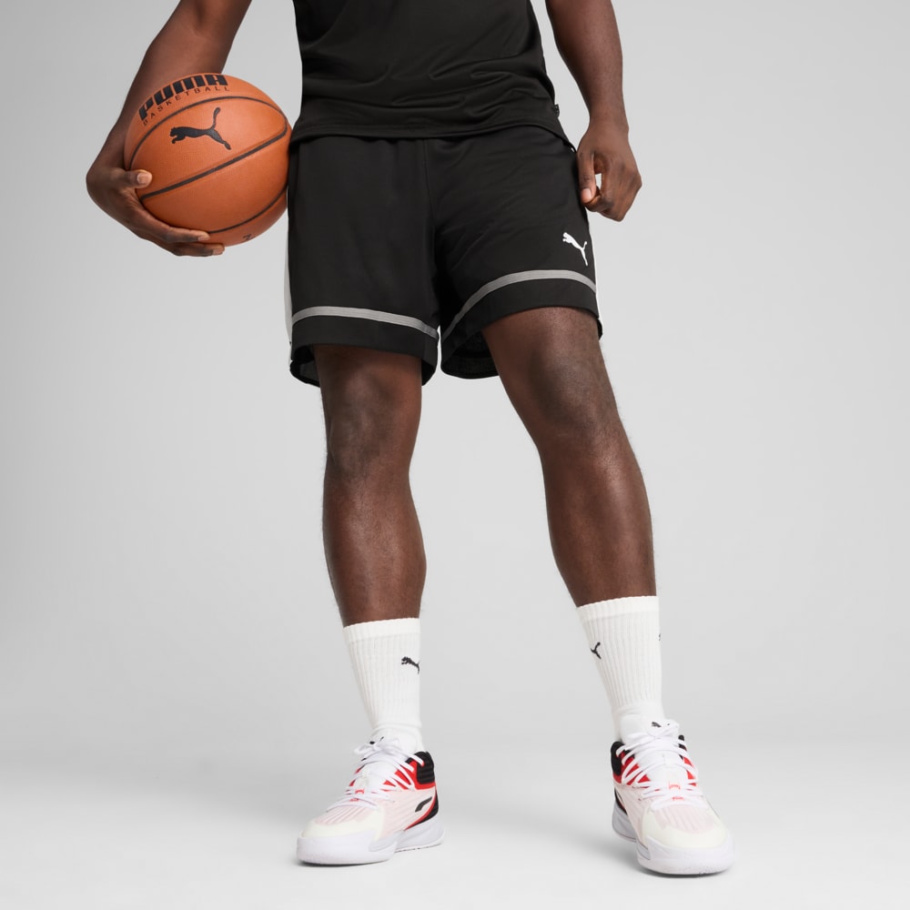 Зображення Puma Шорти The All Jaws Basketball Shorts Men #1: PUMA Black-Stormy Slate