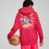Изображение Puma Худи MELO 1Love Full-Zip Basketball Hoodie Men #4: Pink Alert
