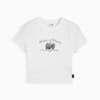 Image PUMA Camiseta Baby Look GRAPHICS MUSIC Feminina #3