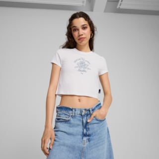 Изображение Puma Топ GRAPHICS SNACK Baby Tee Women