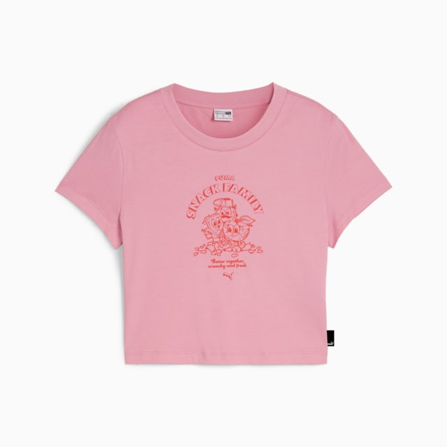 Imagen PUMA Polera GRAPHICS SNACK Baby para mujer