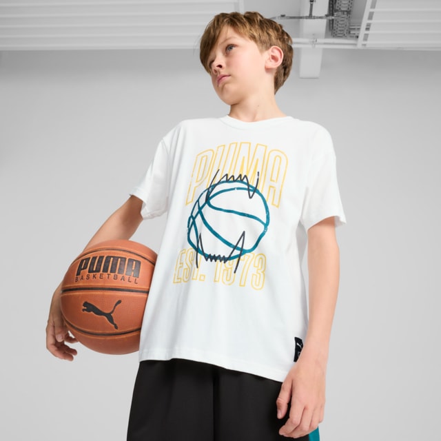 Polera basketball juvenil