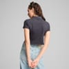 Imagen PUMA Polera crop con cuello piqué CLASSICS Baby Tee para mujer #2