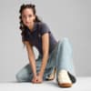 Imagen PUMA Polera crop con cuello piqué CLASSICS Baby Tee para mujer #3
