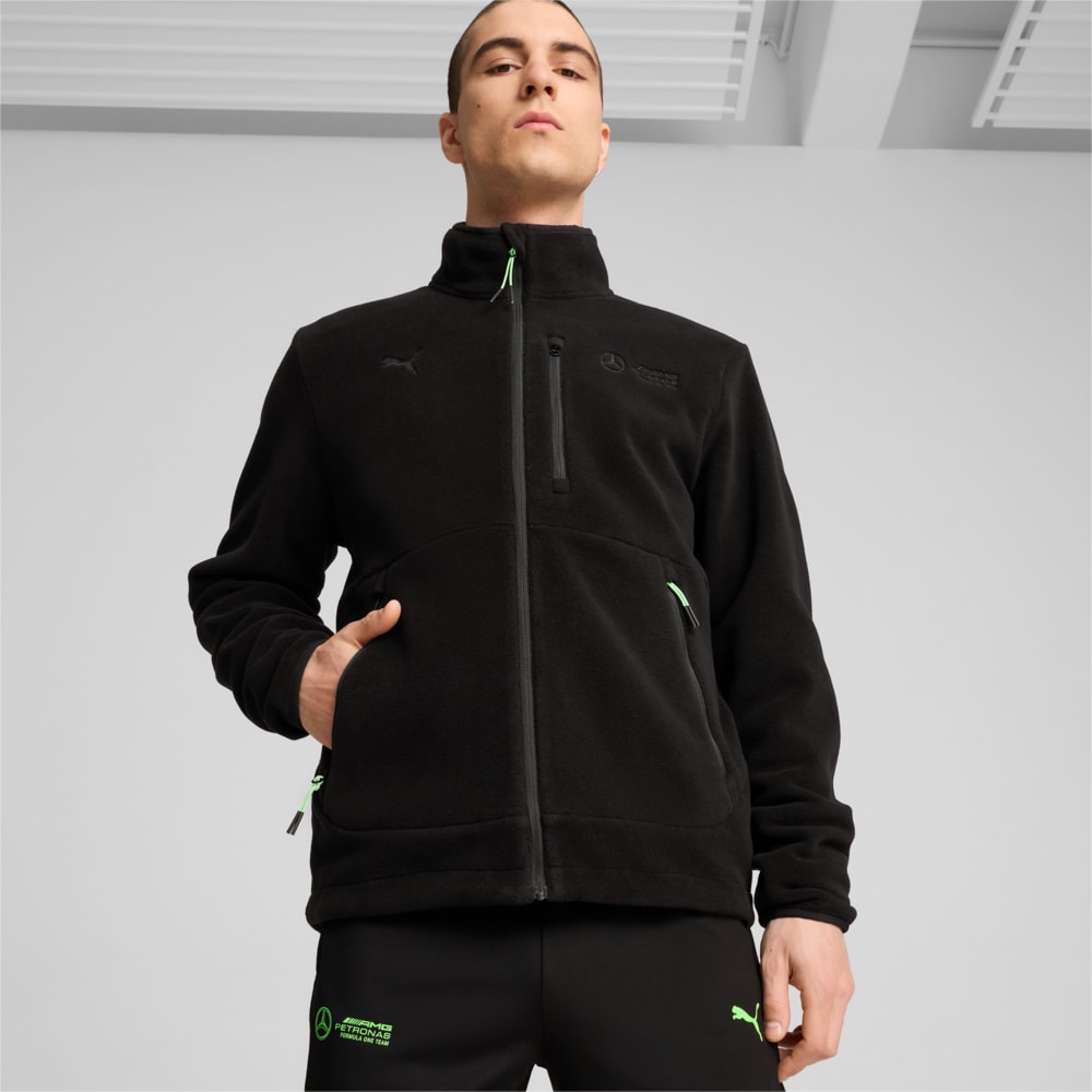 Mercedes fleece jacket top