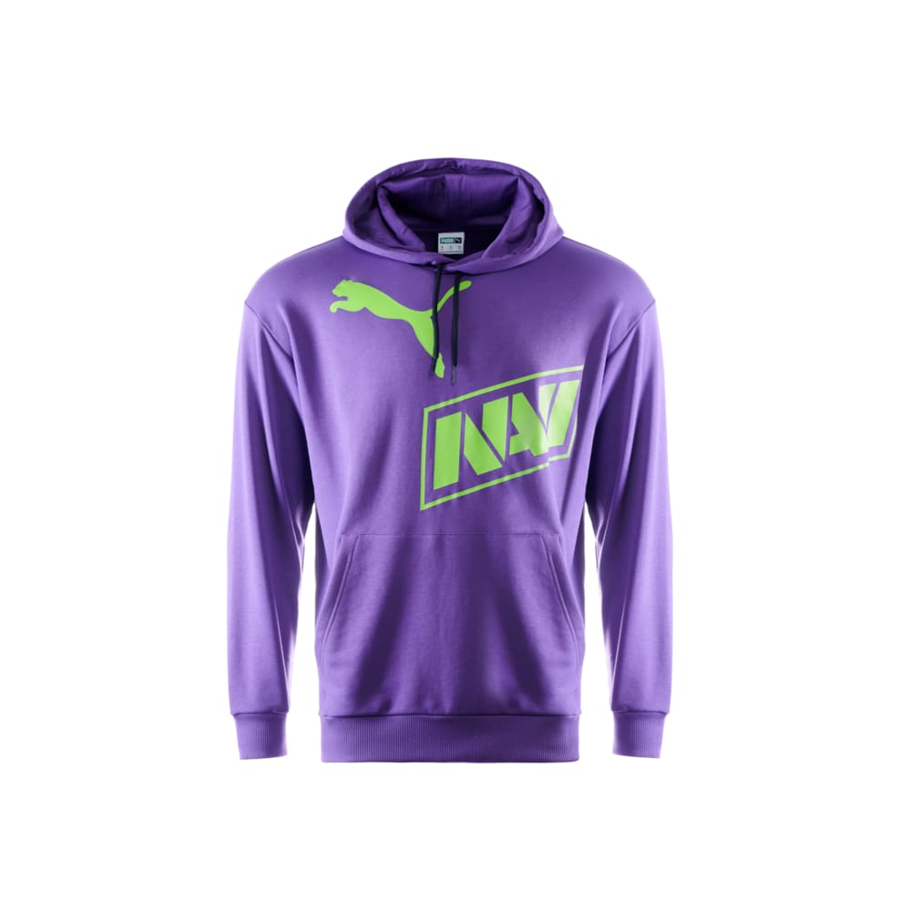 Изображение Puma Худи NAVI x PUMA Beyond Black and Yellow Hoodie #1: team violet