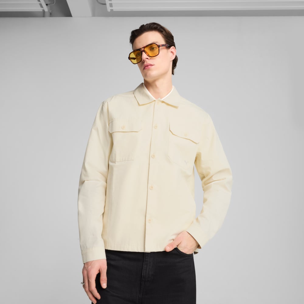 Изображение Puma Рубашка MMQ Ripstop Overshirt Men #1: pristine