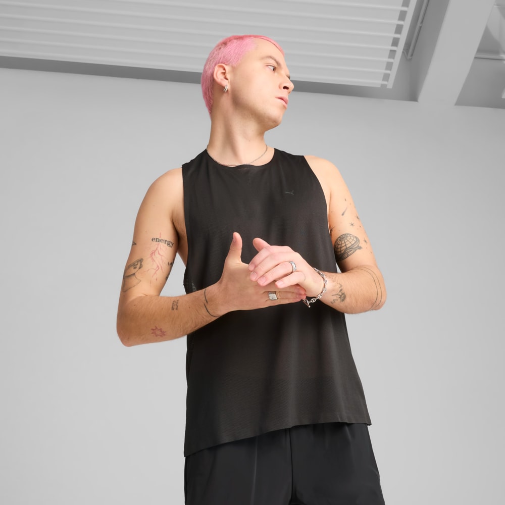 Изображение Puma Майка MMQ SPORT Tank Top Men #1: Puma Black
